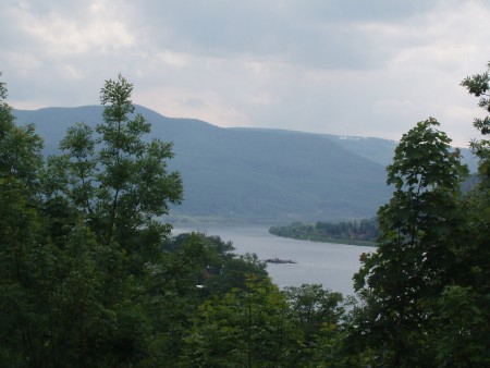 Ansa del Danubio nei pressi di Visegrad