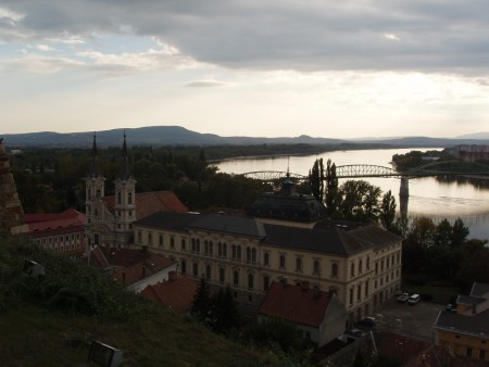 Esztergom - Ponte di confine con Slovacchia
